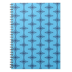 Carnet Croix Chrétienne en Bleu Céleste Art