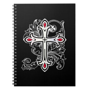 Carnet Croix gothique