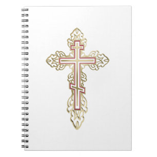 Carnet Croix orthodoxe