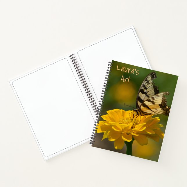 Carnet Croquis Butterly Zinnia (Intérieur)