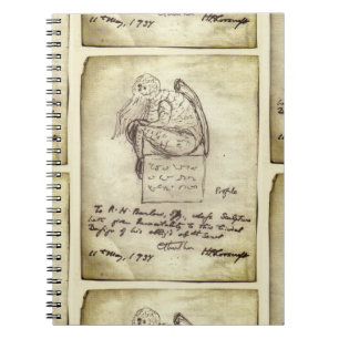 Carnet Croquis de Cthulhu par Lovecraft