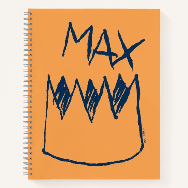Carnet Croquis max. et couronne (Devant)