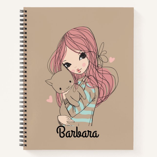 Carnet Croquis personnalisé (Devant)