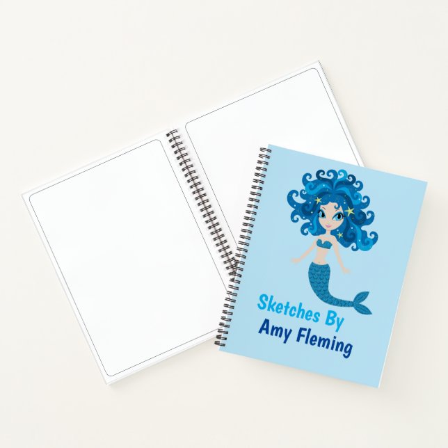 Carnet Croquis personnalisé pour enfants (Intérieur)