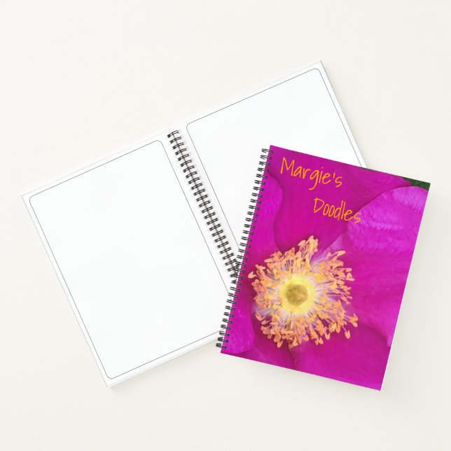 Carnet Croquis rose (Intérieur)