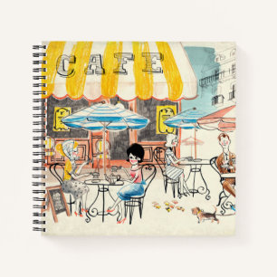 Carnet Croquis sur la scène du Café Cute France