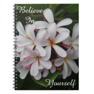 Carnet Croyez en vous-même le Plumeria