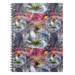 Carnet Crystal Ball Halloween sorcière