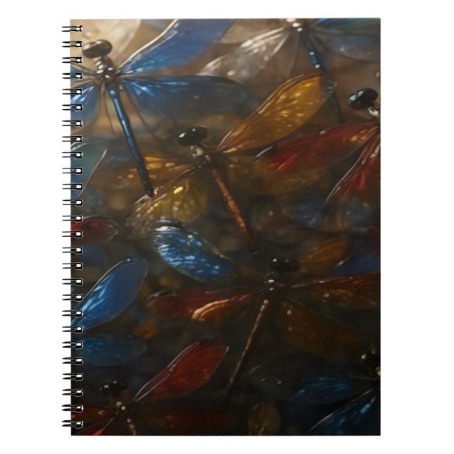 Carnet Crystal Dragonflies Notebook (Devant)