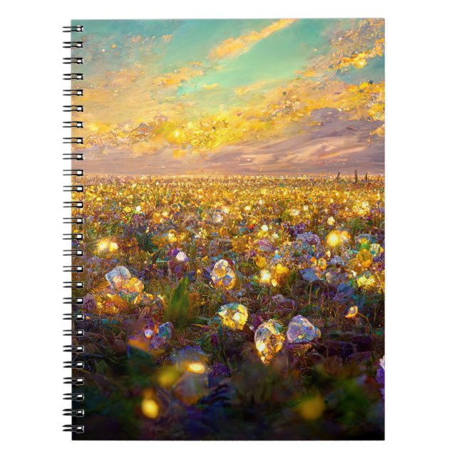 Carnet Crystal Fields et Starry Skies (Devant)