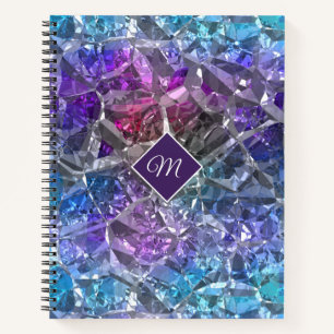 Carnet Crystal multicolore