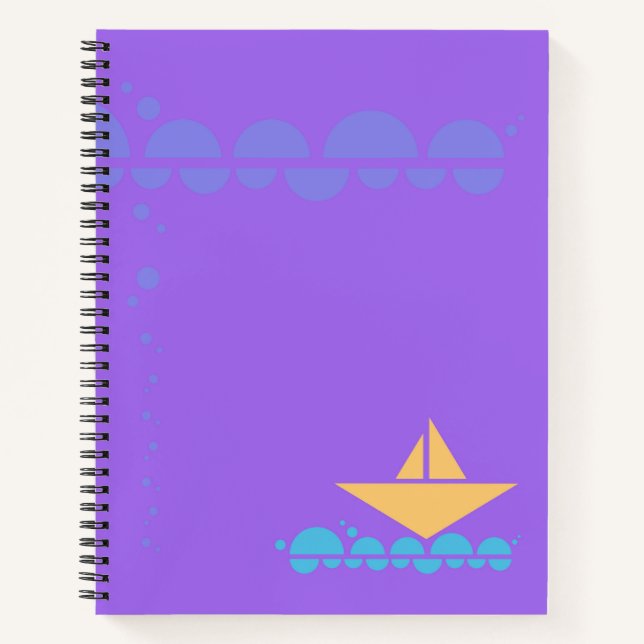 Carnet Cuaderno Barco (Devant)