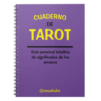 Carnet Cuaderno de Tarot