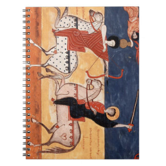 Carnet Cuaderno guerreros medievales