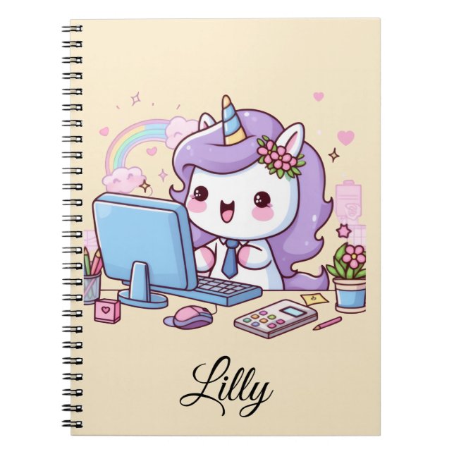 Carnet Cuaderno Lilly (Devant)