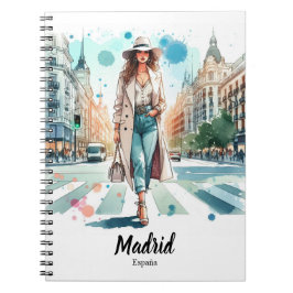 Carnet Cuaderno Madrid