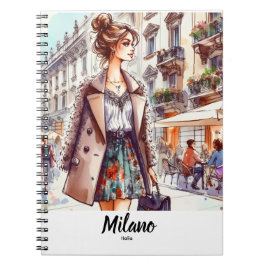 Carnet Cuaderno Milano