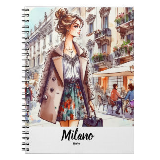 Carnet Cuaderno Milano