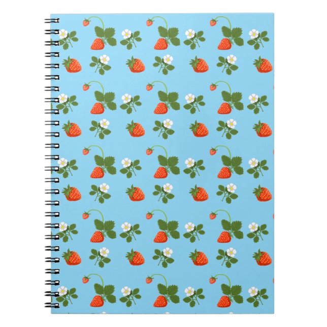 Carnet Cuaderno Strawberries (Devant)