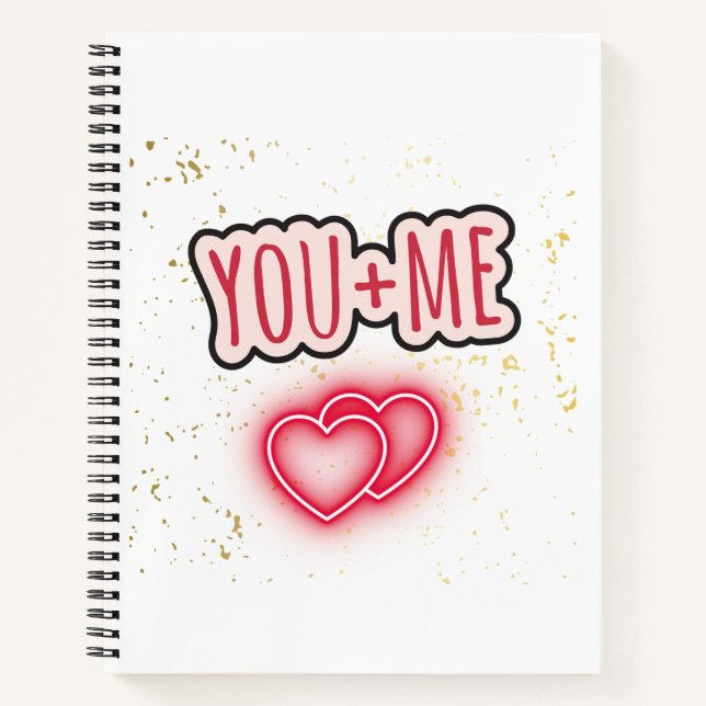 Carnet Cuaderno You + Me (Devant)