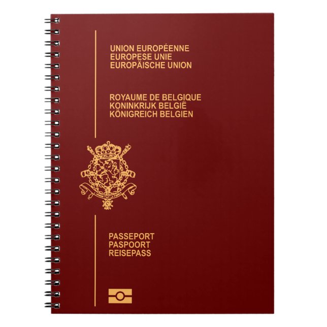 Carnet Cubierta pasaporte Belgica (Devant)