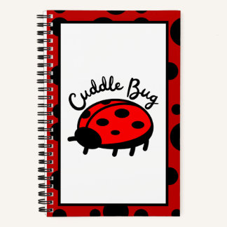 Carnet Cuddle Bug Ladybug | Design Cozy et Mignon
