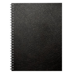 Carnet Cuir noir