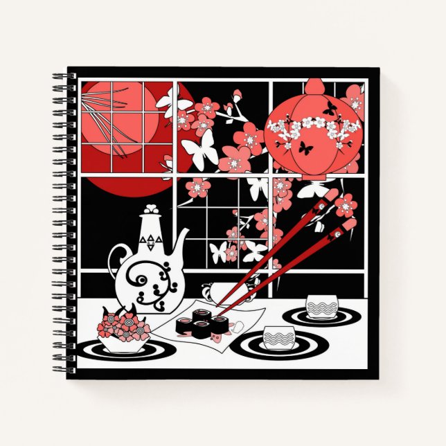 Carnet Cuisine japonaise (Devant)