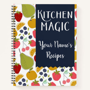 Carnet Cuisine Magique Recettes de fruits personnalisées