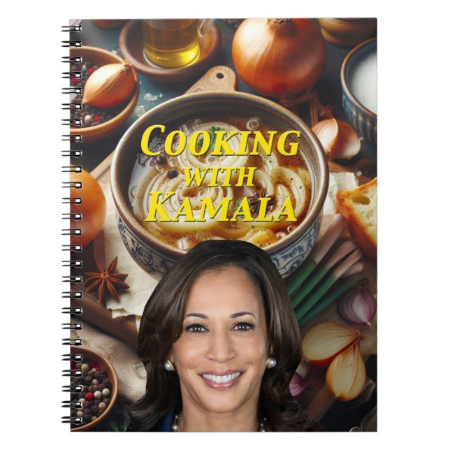 Carnet Cuisiner avec Kamala (Devant)