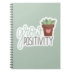 Carnet Cultiver la Positivité - Conception de Calligraphi
