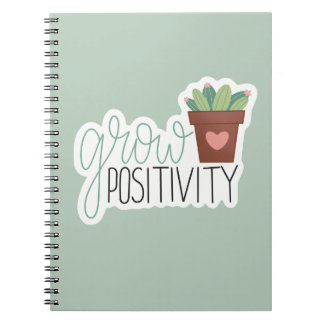 Carnet Cultiver la Positivité - Conception de Calligraphi