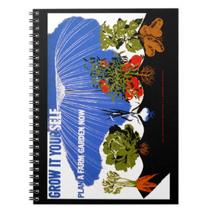 Carnet Cultiver soi-même ~ Plante un jardin agricole main