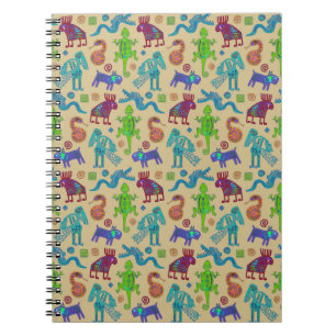 Carnet Culture Mexicaine Africaine Motif Tribal Primitif