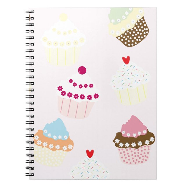 Carnet Cupcakes (Devant)