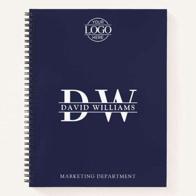 Carnet Custom Business Logo & Branding Monogram Initials (Devant)
