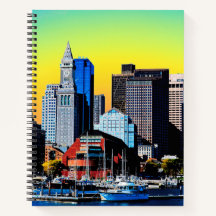 Custom House Boston USA Poster tissu visage Masque