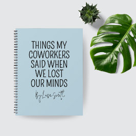 Carnet Custom Nurse Journal, Funny Hospital Coworker Gift