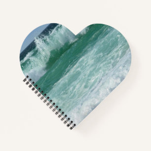 Carnet Custom Seascape Beach Modèle de la mer des vagues 