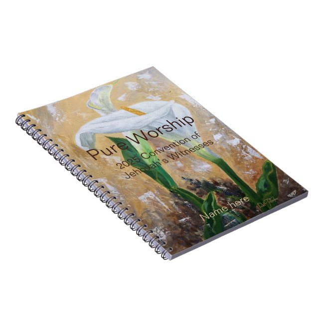 Carnet Customizable 2025 JW Convention  (Côté Droit)