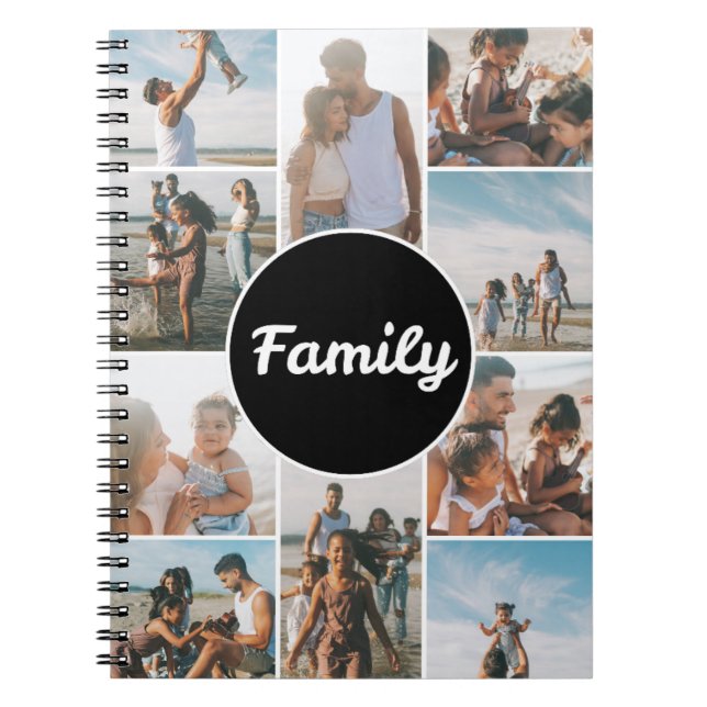 Carnet Customizable family pictures (Devant)