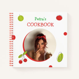 Carnet Customizable Recipe Book  (Your Photo) 