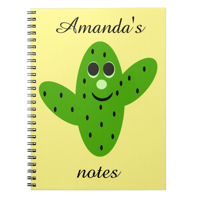 Carnet Cute Cactus (Devant)