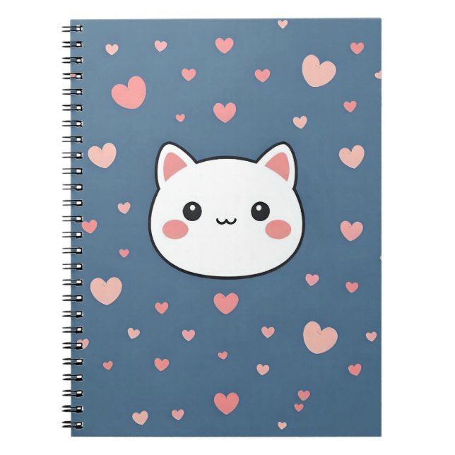 Carnet Cute Cat Notebook  (Devant)