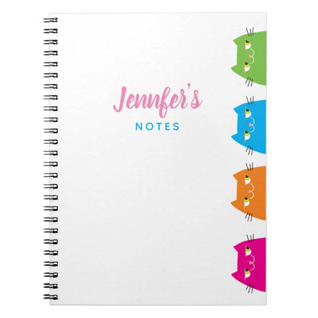 Carnet Cute Cats Kawaii (Devant)