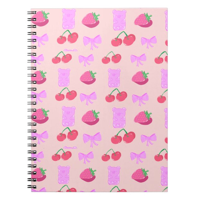 Carnet Cute cherry notebook (Devant)