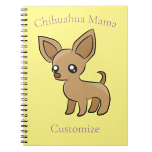 Carnet Cute Chihuahua Mama Art Thunder_Cove