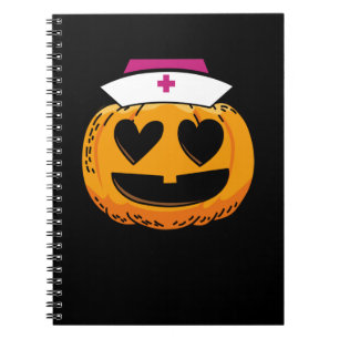 Carnet Cute Citrouille Infirmière Santé