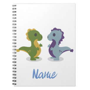 Carnet Cute Dinosaur Paire Thunder_Cove