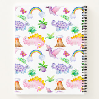 Carnet cute dinosaurs 